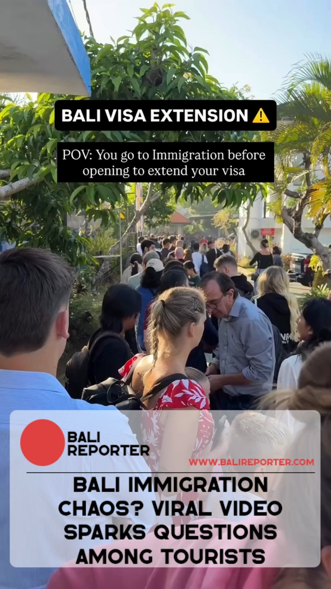 Why Are Hundreds of Foreigners Lining Up at Bali Immigration? The Truth Revealed! 🇮🇩 A viral video showing huge queues outside Bali Why Are Hundreds of Foreigners Lining Up at Bali Immigration? The Truth Revealed! 🇮🇩 A viral video showing huge queues outside Bali